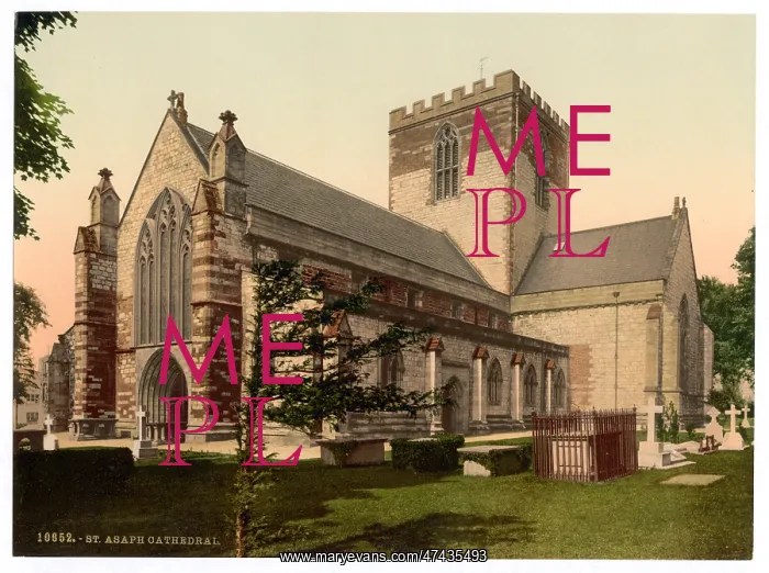 : Cathedral, St. Asaph, Wales : Cathedral, St. Asaph, Wales