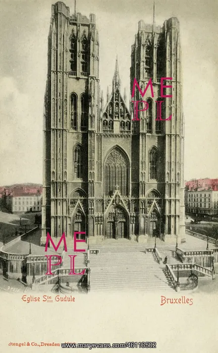 : Cathedral of St. Michael and St. Gudula Brussels Belgium : Cathedral of St. Michael and St. Gudula Brussels Belgium