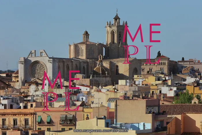 : Cathedral, Tarragona, Catalonia, Spain : Cathedral, Tarragona, Catalonia, Spain