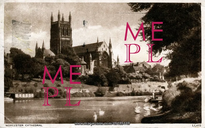 : The Cathedral, Worcester, Worcestershire : The Cathedral, Worcester, Worcestershire