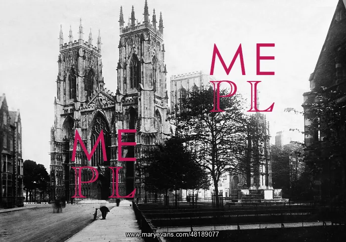 : The Cathedral of York, 1927 : The Cathedral of York, 1927