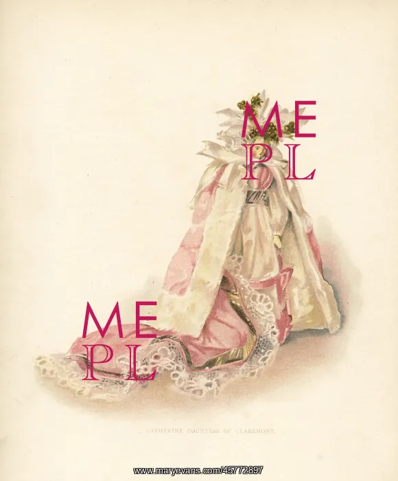 : Catherine Countess of Claremont doll dressed by Princess : Catherine Countess of Claremont doll dressed by Princess