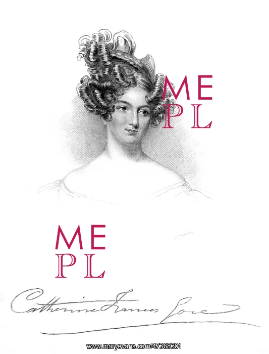 : CATHERINE GORE, WRITER : CATHERINE GORE, WRITER