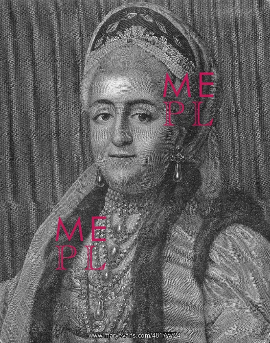 : Catherine II of Russia, around 1780 : Catherine II of Russia, around 1780