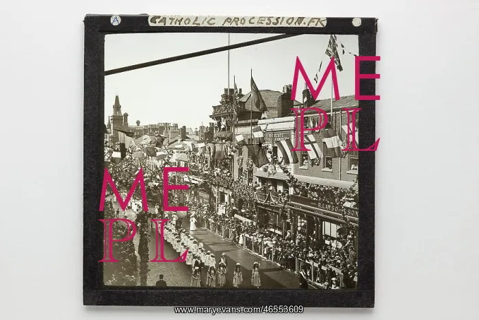 : Catholic Procession Preston Guild 1902 : Catholic Procession Preston Guild 1902