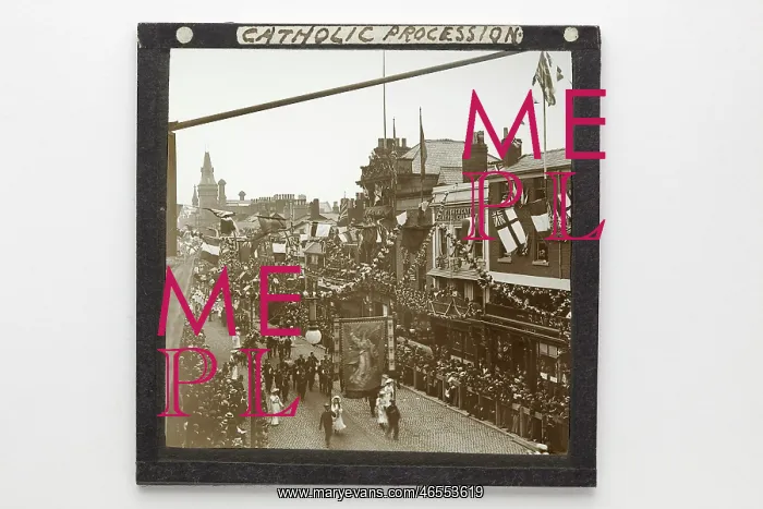 : Catholic Procession Preston Guild 1902 : Catholic Procession Preston Guild 1902