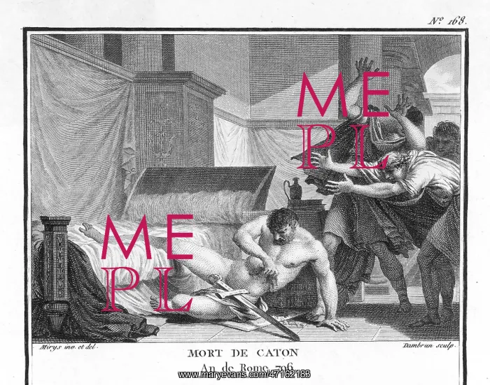 : CATO COMMITS SUICIDE : CATO COMMITS SUICIDE
