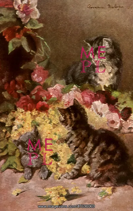  : Cats and Flowers