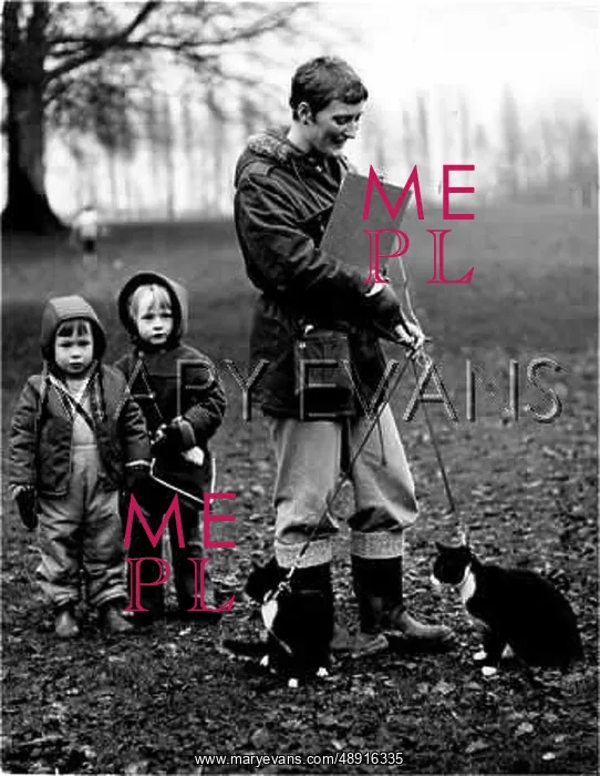 : CATS ON LEADS : CATS ON LEADS