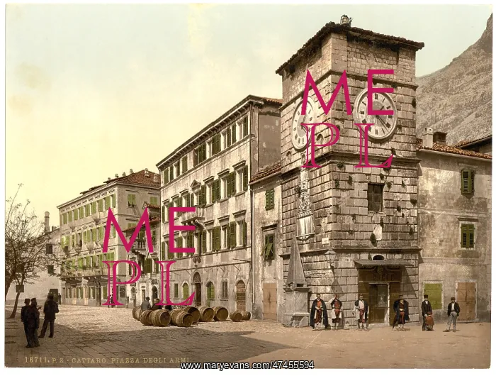 : Cattaro, Army Square, Dalmatia, Austro-Hungary : Cattaro, Army Square, Dalmatia, Austro-Hungary