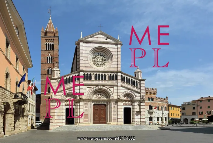  : Cattedrale di San Lorenzo, Grosseto, Tuscany, Italy