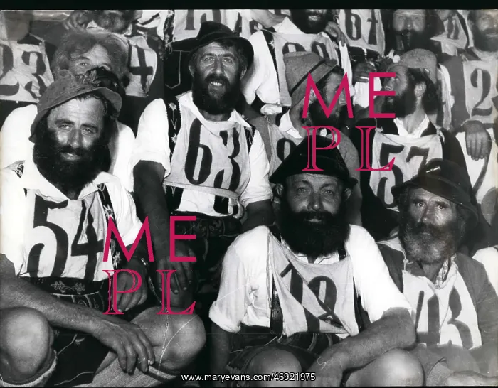 : Cattle keepers in beard competition : Cattle keepers in beard competition