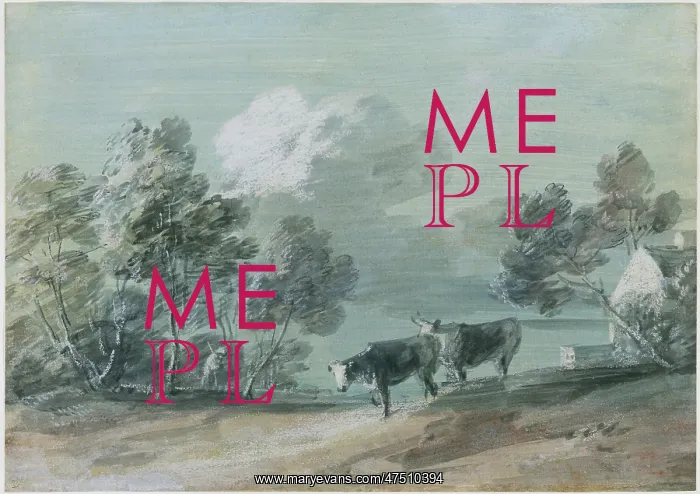 : Cattle in a Wooded Landscape, by Gainsborough : Cattle in a Wooded Landscape, by Gainsborough