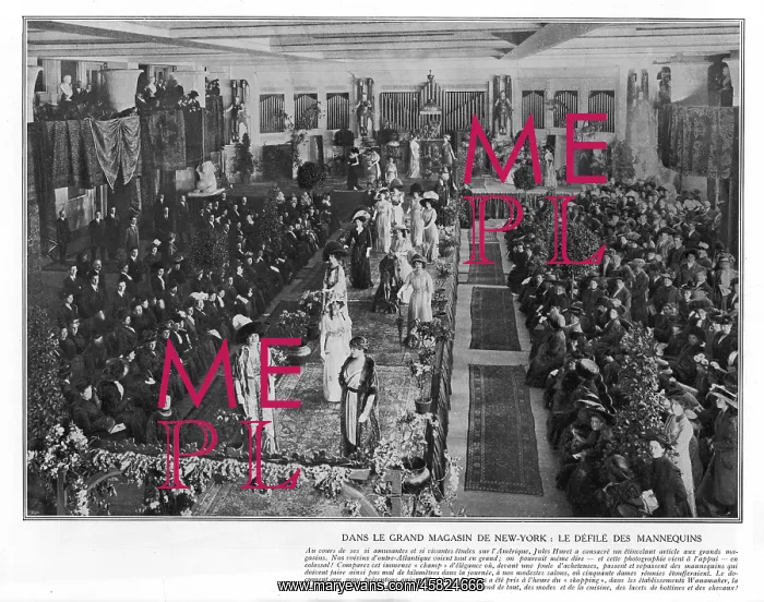 : CATWALK, NEW YORK 1910 : CATWALK, NEW YORK 1910