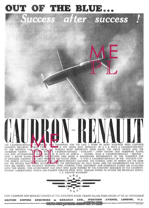  : Caudron Renault Aircraft