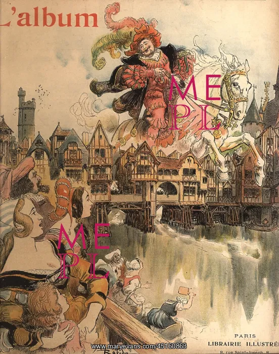 : Cavalier. A detailed illustration depicting the large form of a cavalier : Cavalier. A detailed illustration depicting the large form of a cavalier