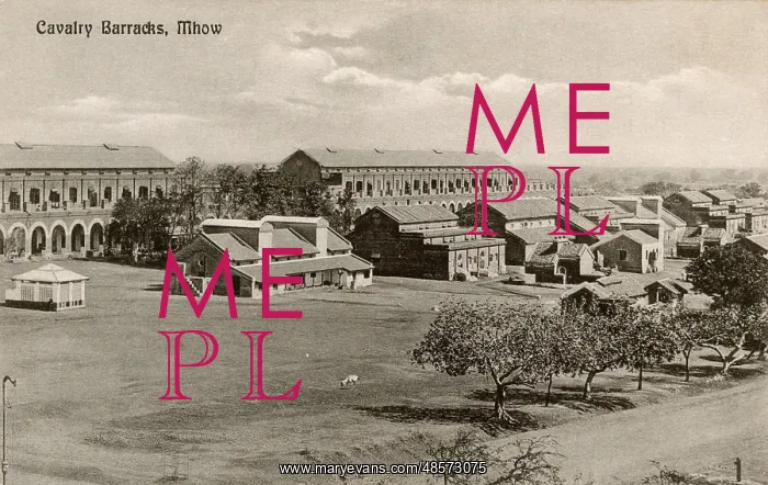  : Cavalry barracks, Mhow, Madhya Pradesh, India