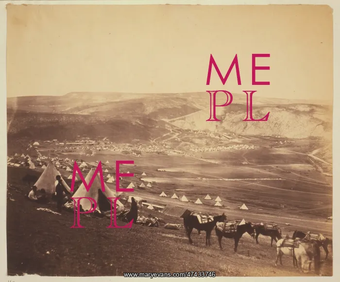 : Cavalry camp near Balaklava : Cavalry camp near Balaklava