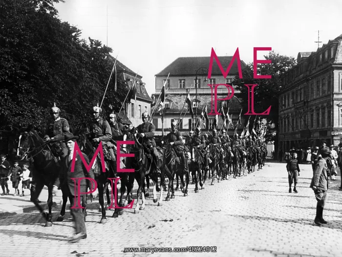 : Cavalry Division in Weimar, 1919 : Cavalry Division in Weimar, 1919