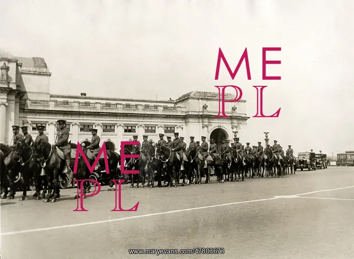 : US cavalry escort for Preident Morales Washington 1925 : US cavalry escort for Preident Morales Washington 1925