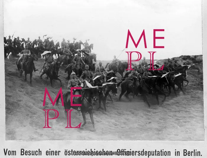 : Cavalry exercises at Doeberitz, 1914 : Cavalry exercises at Doeberitz, 1914