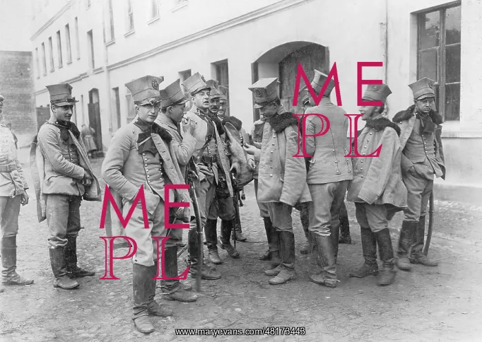 : Cavalry men of the Polish Legion, 1914 : Cavalry men of the Polish Legion, 1914