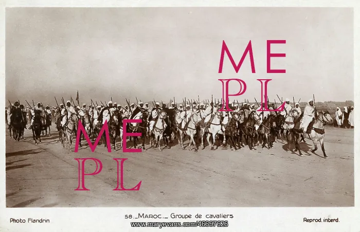  : Cavalry troops - Morocco