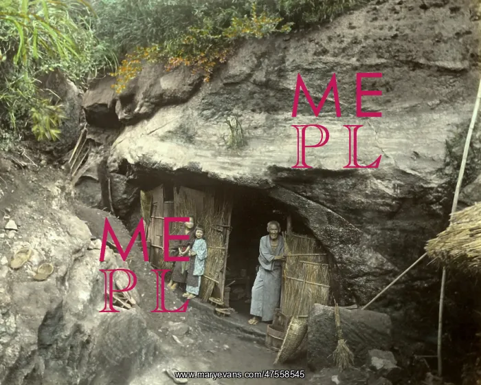 : Cave dwellers, Enoshima, Japan : Cave dwellers, Enoshima, Japan