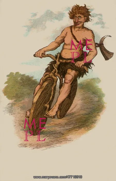  : Caveman on Bicycle