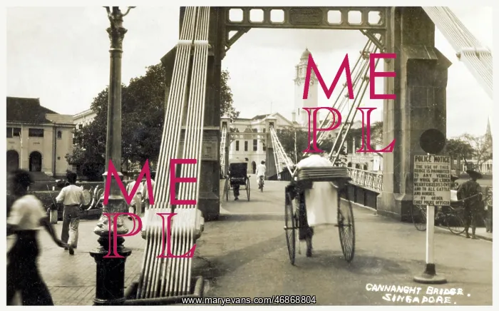 : Cavenagh Bridge, Singapore : Cavenagh Bridge, Singapore