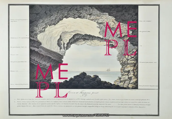 : Cavern at Thompson's Point, St Helena : Cavern at Thompson's Point, St Helena