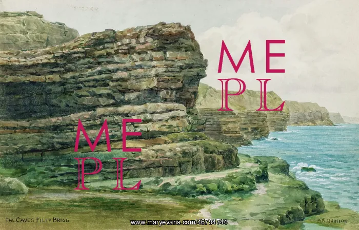 : Caves at Filey Brigg, North Yorkshire : Caves at Filey Brigg, North Yorkshire