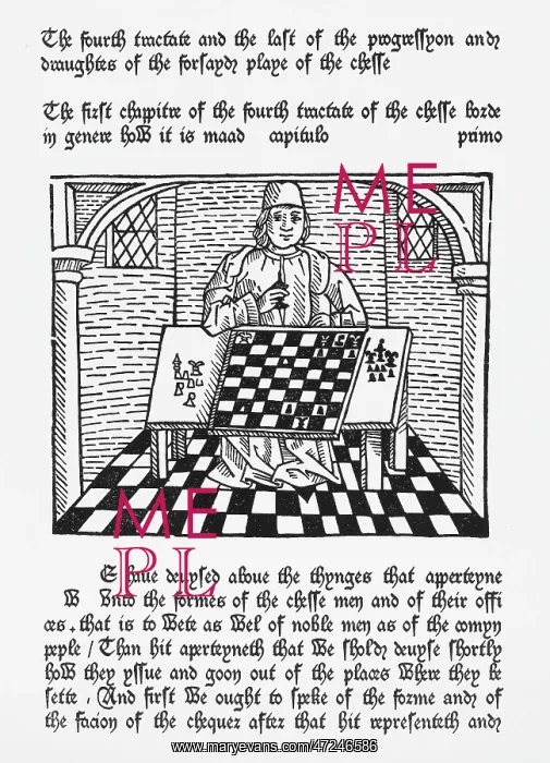 : CAXTON  /  CHESS BOARD