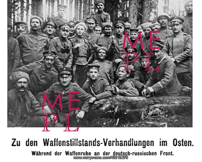 : Ceasefire at the German-Russian front, 1917 : Ceasefire at the German-Russian front, 1917