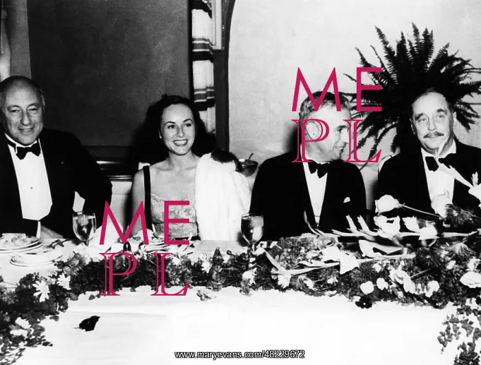 : Cecil B. DeMille, Paulette Goddard, Charlie Chaplin and : Cecil B. DeMille, Paulette Goddard, Charlie Chaplin and