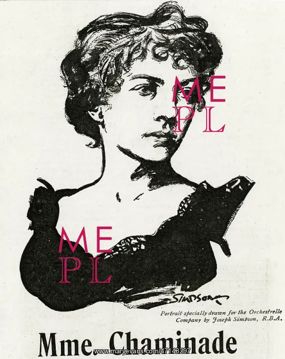  : Cecile Louise Stephanie Chaminade