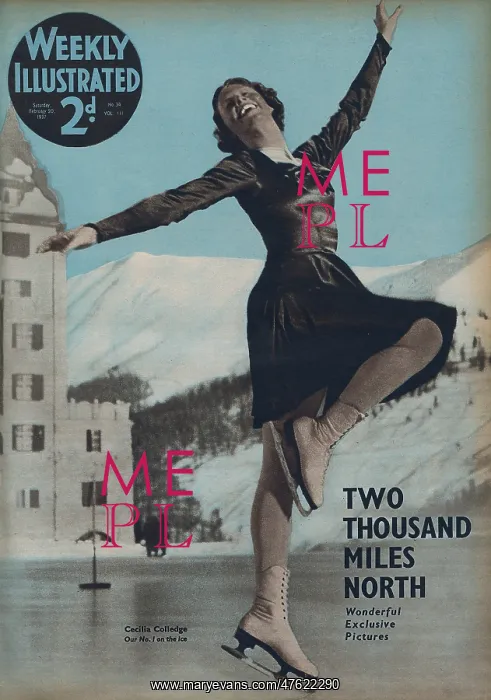  : Cecilia Colledge, British figure skater