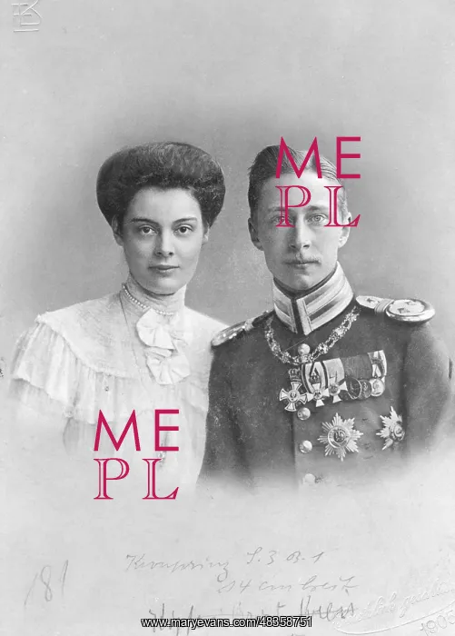 : Cecilie and Wilhelm of Prussia, 1905 : Cecilie and Wilhelm of Prussia, 1905