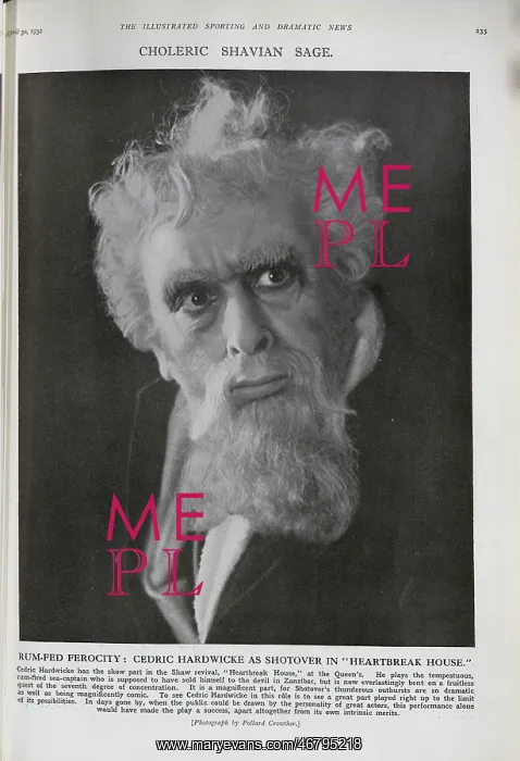 : Cedric Hardwicke in Role : Cedric Hardwicke in Role