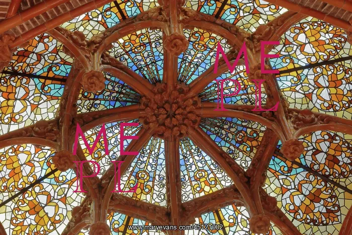 : Ceiling, Administration Pavilion, Hospital de : Ceiling, Administration Pavilion, Hospital de