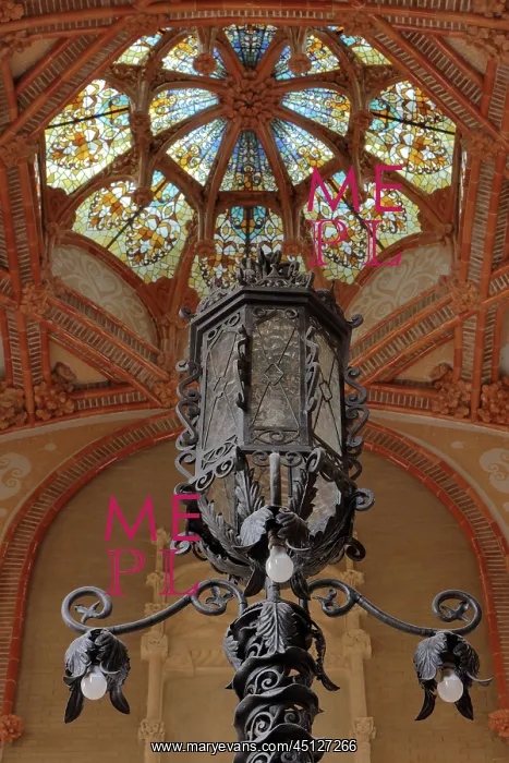 : Ceiling, Administration Pavilion, Hospital de : Ceiling, Administration Pavilion, Hospital de