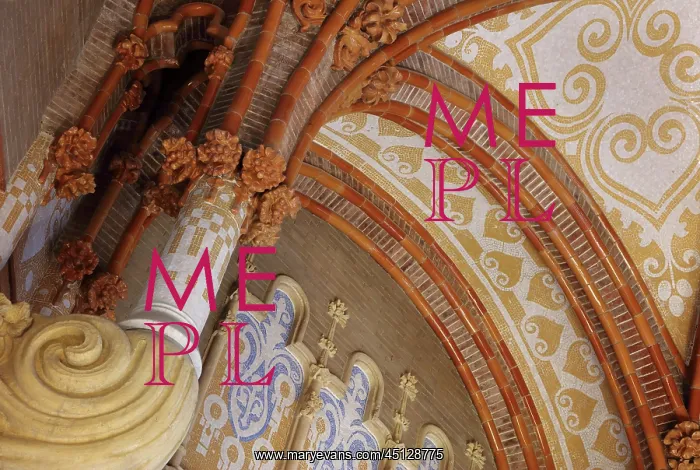 : Ceiling, Administration Pavilion, Hospital de : Ceiling, Administration Pavilion, Hospital de