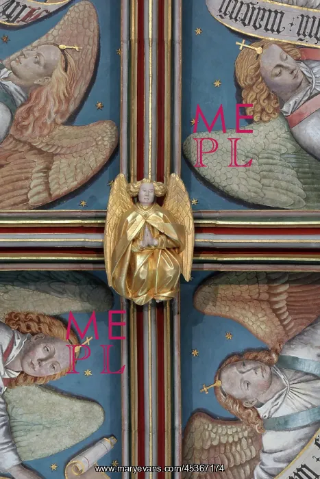 : Ceiling, Chapel, Palais Jacques Coeur, Bourges, France : Ceiling, Chapel, Palais Jacques Coeur, Bourges, France