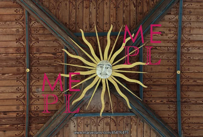 : Ceiling, Collegiale de l'Assomption, Villemaur-sur-Vanne : Ceiling, Collegiale de l'Assomption, Villemaur-sur-Vanne