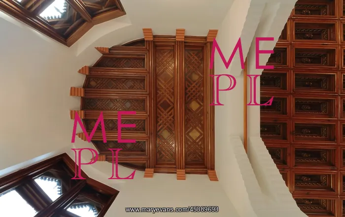 : Ceiling, Dining room, El Capricho de Gaudi, Comillas : Ceiling, Dining room, El Capricho de Gaudi, Comillas