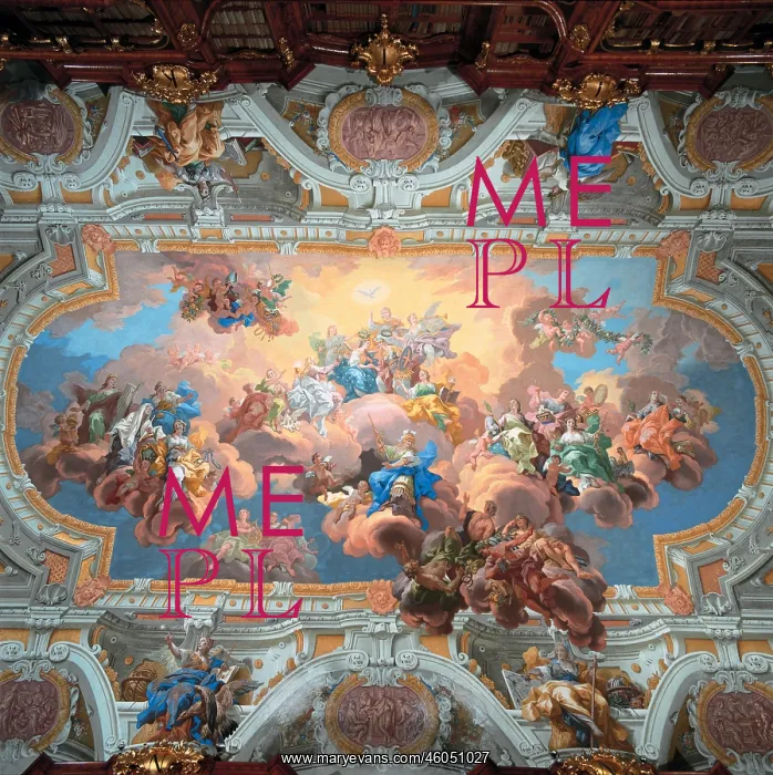 : Ceiling fresco : Ceiling fresco