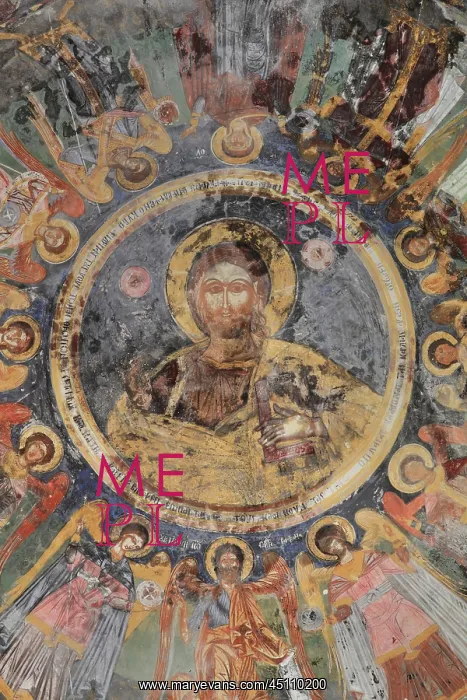 : Ceiling fresco, Dormition of Saint Mary Cathedral : Ceiling fresco, Dormition of Saint Mary Cathedral