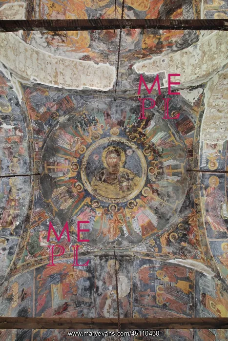 : Ceiling fresco, Dormition of Saint Mary Cathedral : Ceiling fresco, Dormition of Saint Mary Cathedral