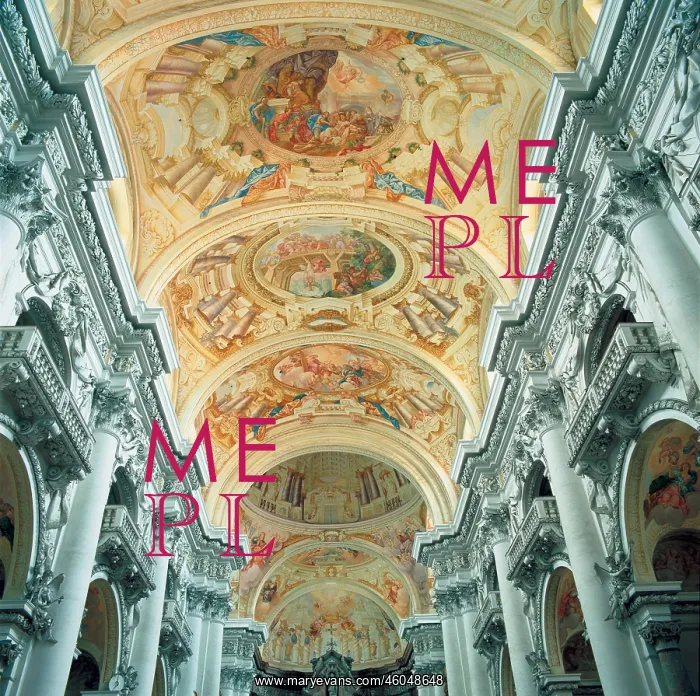 : Ceiling frescos in Saint Florian : Ceiling frescos in Saint Florian