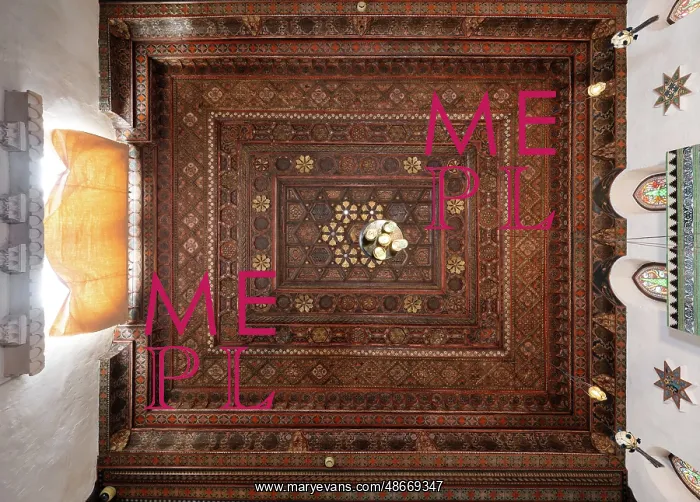 : Ceiling, Mosque, Maison de Pierre Loti, Rochefort, France : Ceiling, Mosque, Maison de Pierre Loti, Rochefort, France